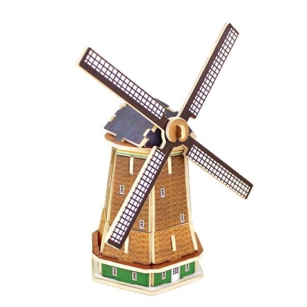 GT68030 3D puzzle Holland windmill