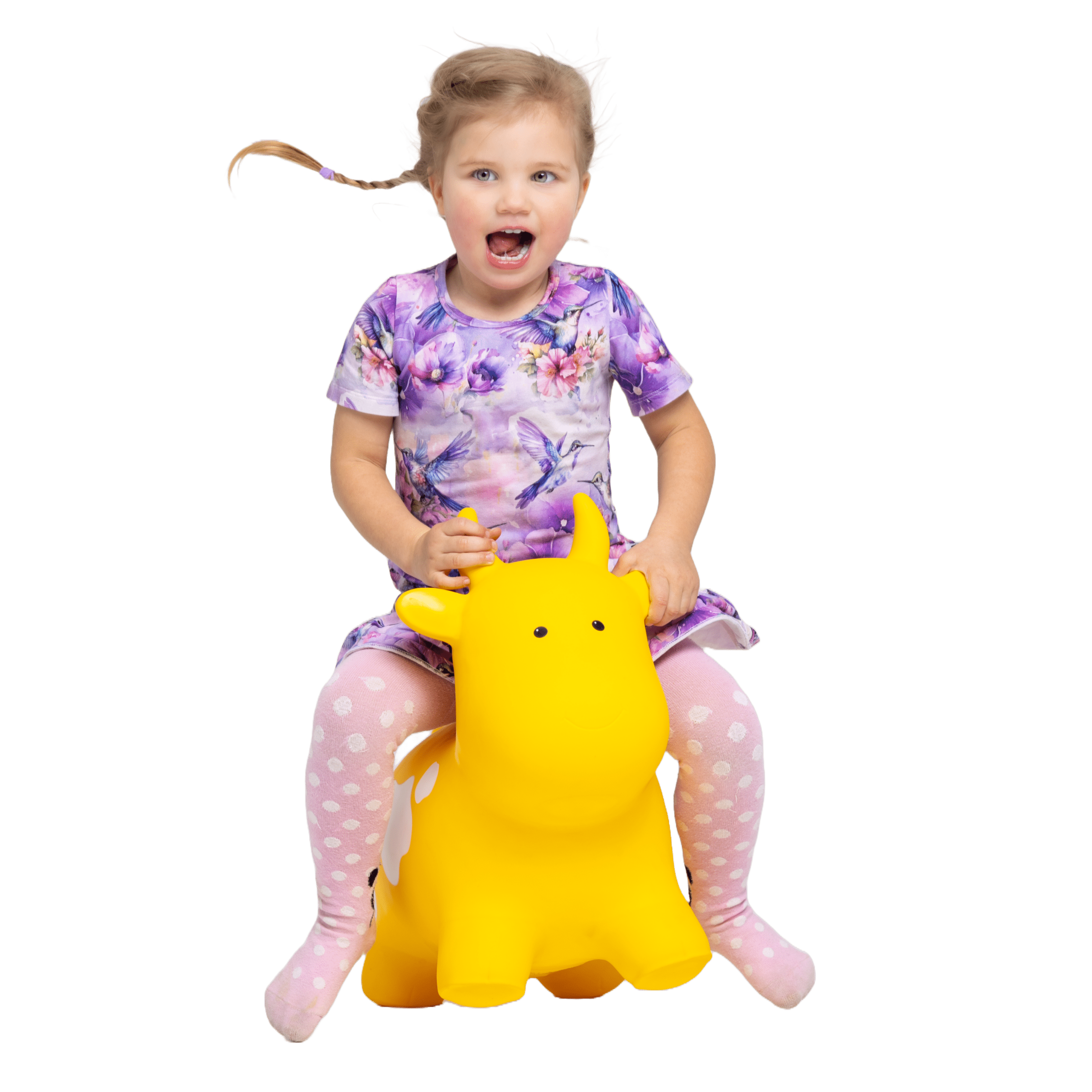 GT69453 My First JUMPY - yellow Cow | Gerardo's Toys