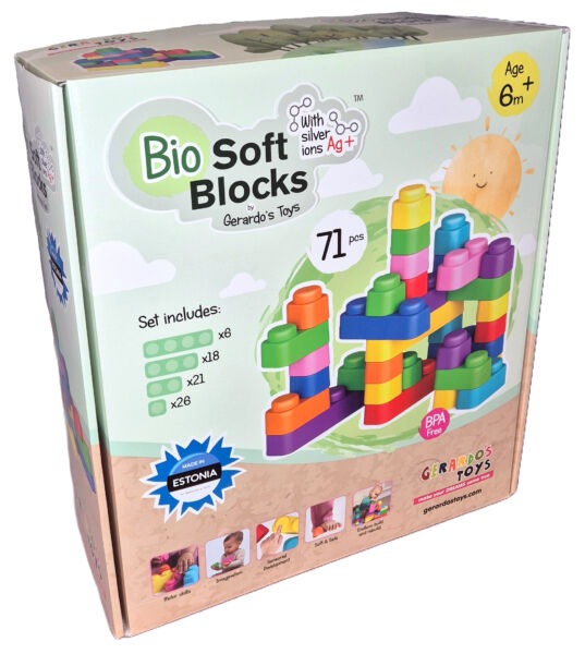 GT3107 Soft blocks set 71 pcs