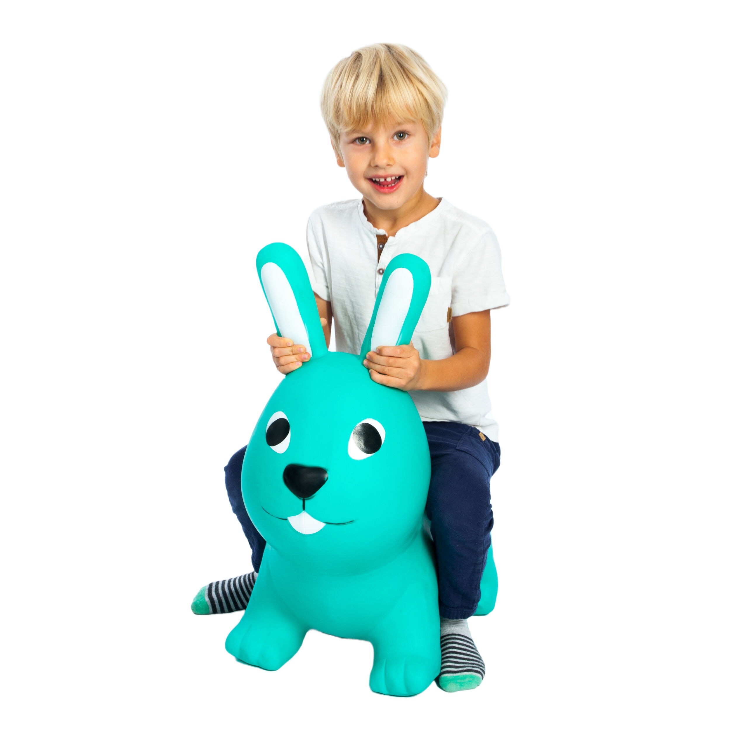 GT69331 My First JUMPY - sea green Bunny | Gerardo's Toys
