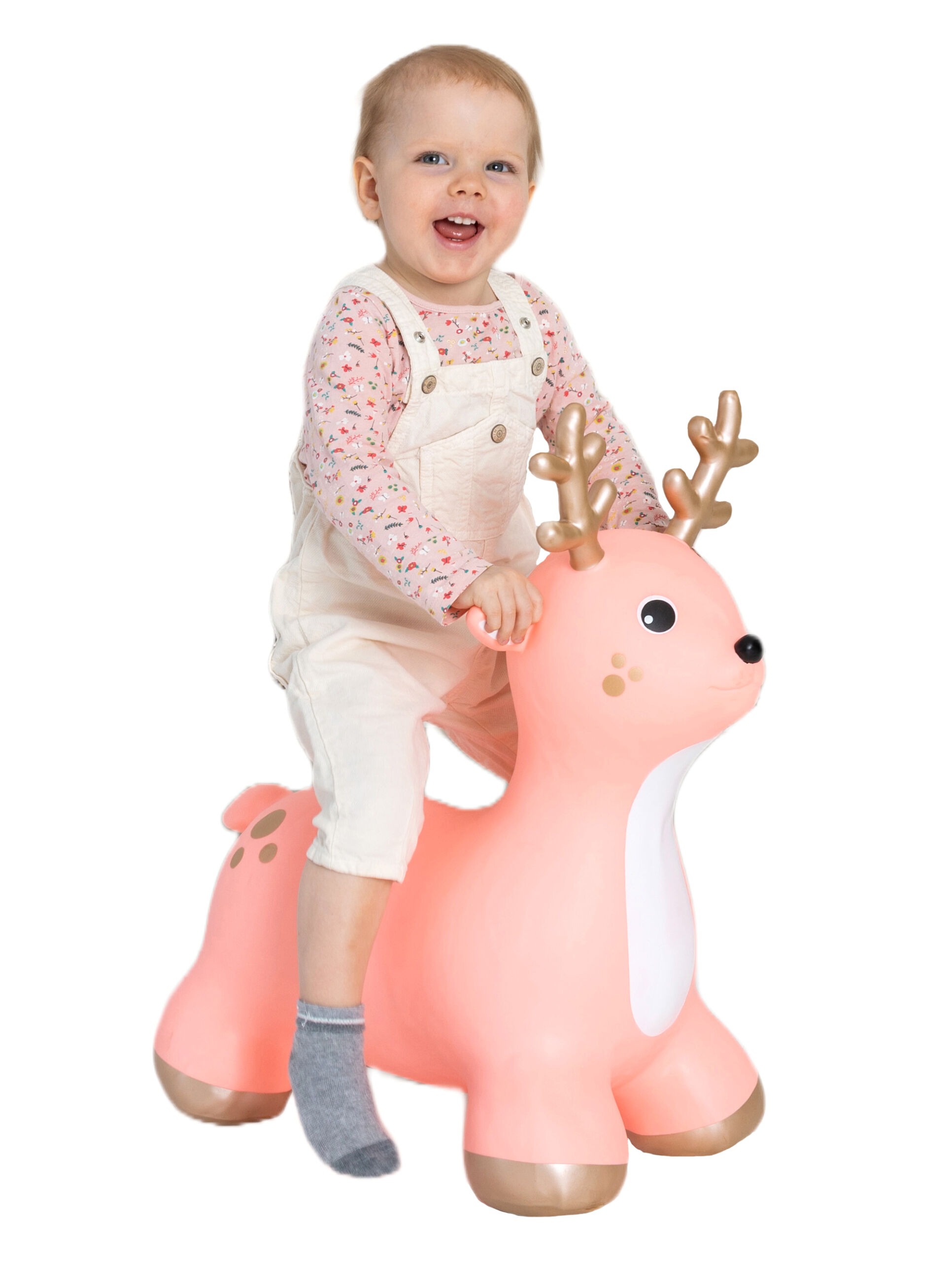 GT69359 My First JUMPY - pink Deer | Gerardo's Toys