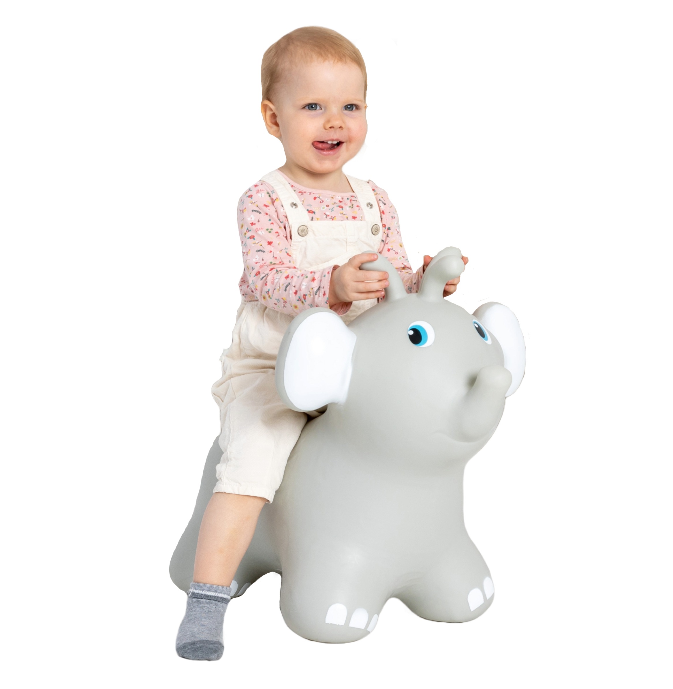 GT69361 My First JUMPY - grey Elephant | Gerardo's Toys