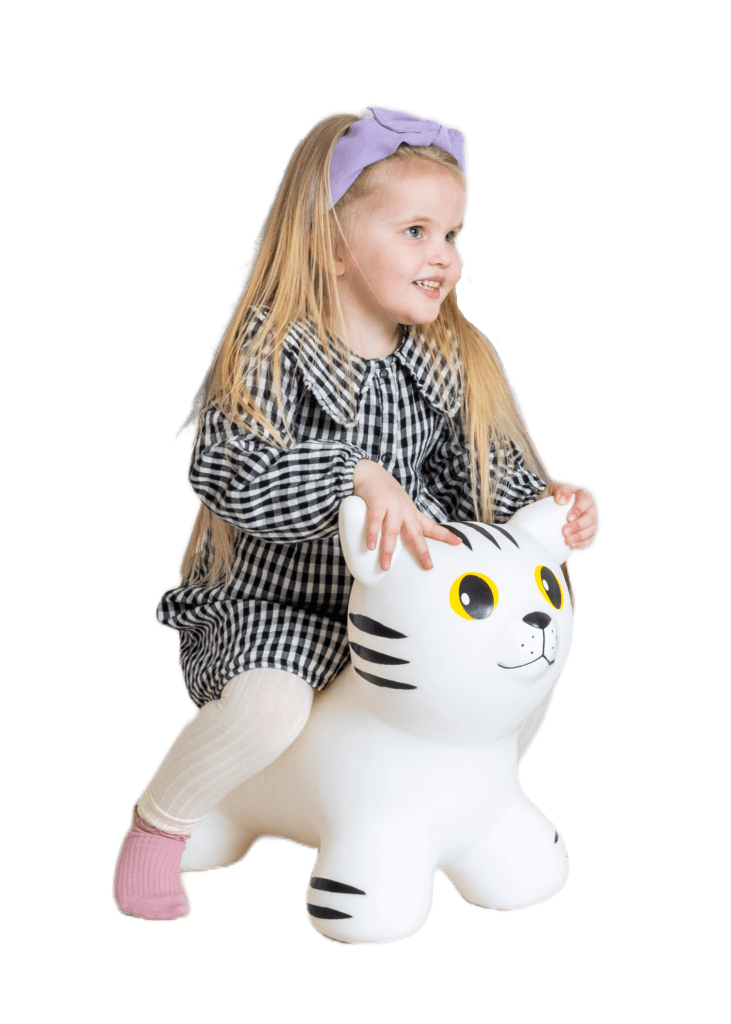 GT69421 My First JUMPY - white Cat | Gerardo's Toys