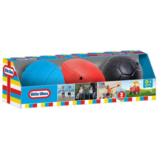 GT8020 Little Tikes sports balls set 3 pcs