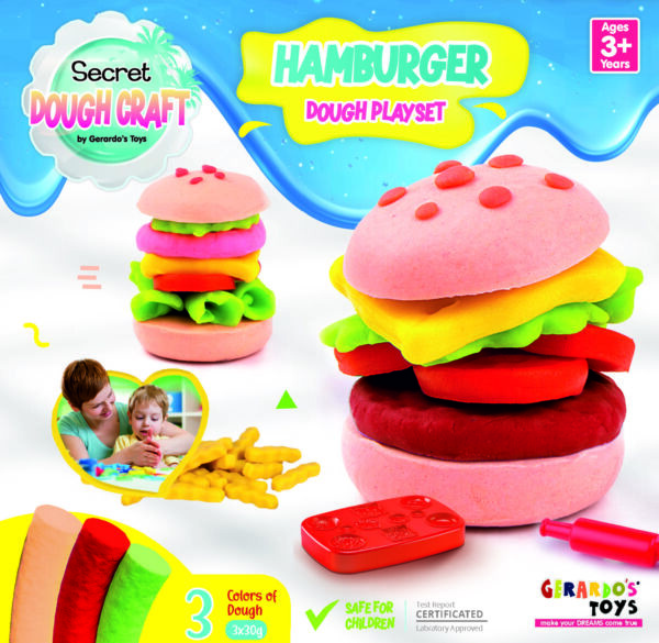 GT62203 Secret Dough Craft Hamburger