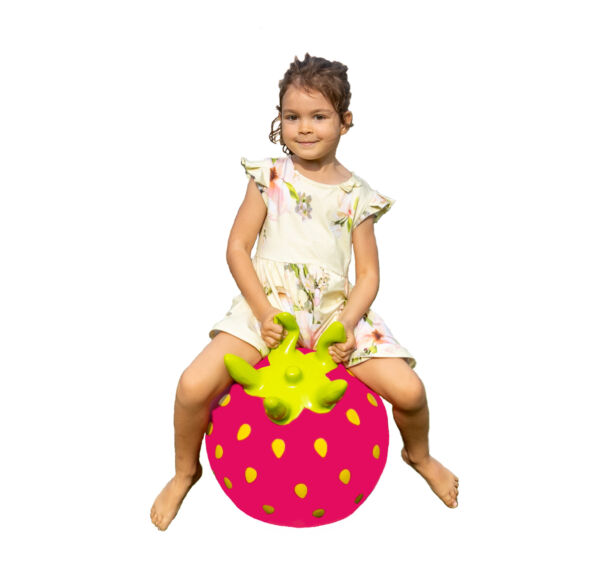 GT69392 Jumpy Fruits dark pink Strawberry GT69392 Jumpy Fruits dark pink Strawberry