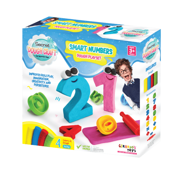 GT62205 Secret Dough Craft Smart numbers