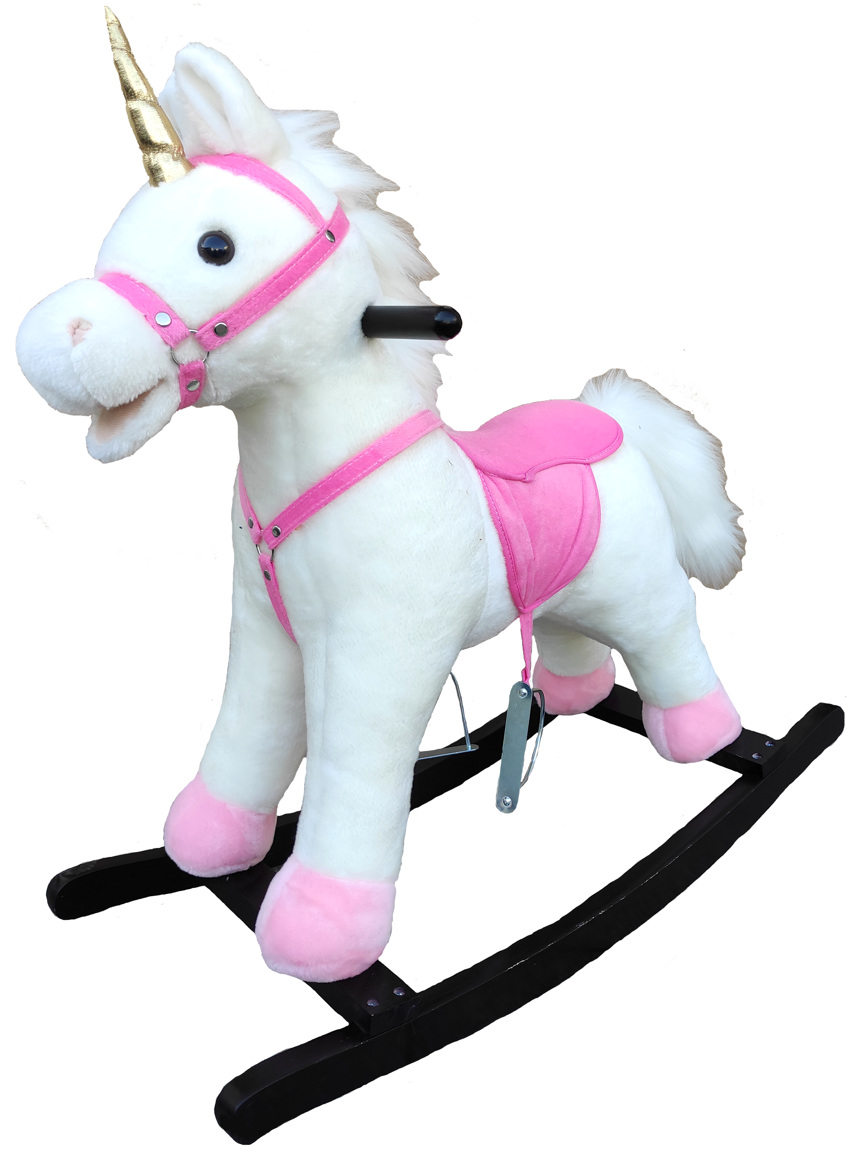 Pink unicorn rocking best sale horse