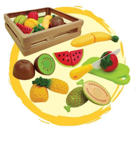 GT67201 Fruit set in a basket